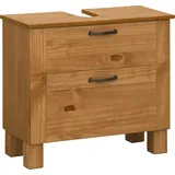 Home Affaire Waschbeckenunterschrank Rodby 60 x 55 x 30 cm Braun