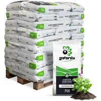 Galamio Hochbeeterde 70l x 30 Sack 2100l Palette
