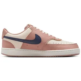 Nike Court Vision Low Next Nature Damen Particle Pink/Pale Ivory/Metallic Gold/Midnight Navy 38