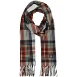 Lerros Klassischer Karo-Schal für Herren - scandinavian Red - PCK