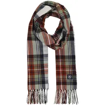 Lerros Klassischer Karo-Schal für Herren - scandinavian Red - PCK