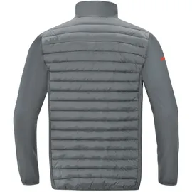 Jako Premium Hybridjacke steingrau XL