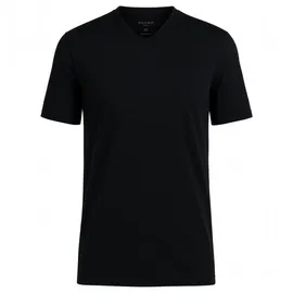 Olymp Herren T-Shirts, schwarz, schwarz, NOS