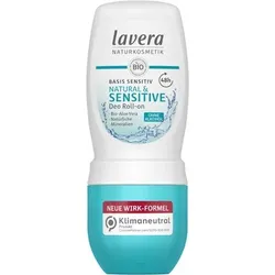 LAVERA Deodorant Roll-on basis sens.natural & sens 50 ml