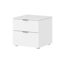 Sconto Nachtschrank Dreamer 45 x 43 x 42 cm Weiß