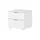 Sconto Nachtschrank Dreamer 45 x 43 x 42 cm Weiß