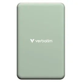 Verbatim Essential Power Bank magn.wirel. 5000mAh grün. 32226