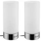 monzana Tischlampe Golau 2er-Set Weiß