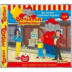 BUSCH 425544 CD Benjamin Blümchen 144 Der Zuckerstückchen-Express