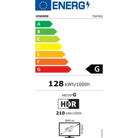 Hisense 75A7KQ 75 Zoll QLED 4K TV