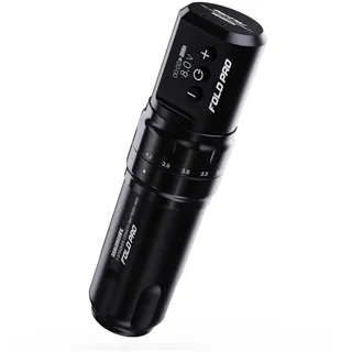 Dragonhawk Fold Pro Kabellose Tattoo Maschine Pen Batterie mit 7 Hübe 2.4-4.2mm Tätowiermaschine 1pcs Akku 1500mAh für Professionelle Tätowierer