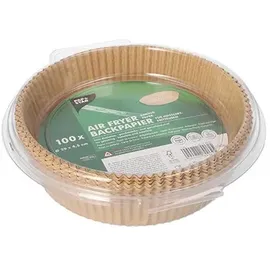 Papstar Backpapier für Heißluftfritteusen 16 cm rund 100 St.