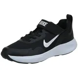 Nike WearAllDay (TD) Sneaker, Black/White, 22 EU