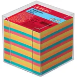Herlitz Zettelbox 1600253 9x9x9cm transparent