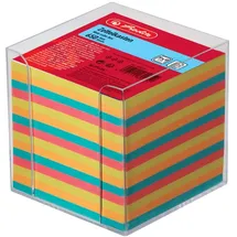 Herlitz Zettelbox 1600253 9x9x9cm transparent