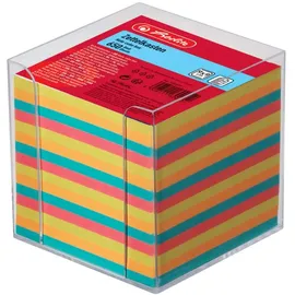 Herlitz Zettelbox 1600253 9x9x9cm transparent