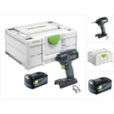 Festool TID 18-Basic Akku Schlagschrauber 18 V 180 Nm 1/4" + 1x Akku 5,0 Ah + Systainer - ohne Ladegerät
