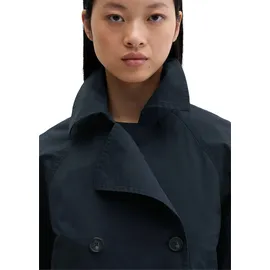 Marc O'Polo Relaxed fit, Trenchjacke aus Baumwolle, Marine, 42,