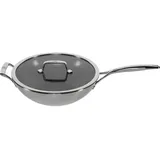 Zwilling Peak Wok 30 cm, 18/10 Edelstahl