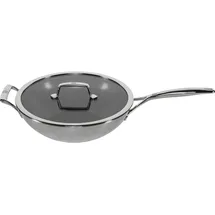 Zwilling Peak Wok 30 cm, 18/10 Edelstahl