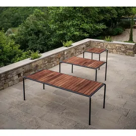 Houe Avanti Gartentisch 222 x 98 x 75 cm Olivgrün