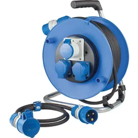 as - Schwabe As Schwabe, 19703 Kabeltrommel 25m Schwarz CEE-Stecker 16A 3polig