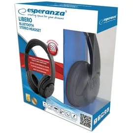 Esperanza EH163K Drahtloser Bluetooth Stereo Kopfhörer Libero