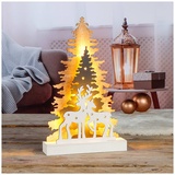 PROFILINE LED-Dekoleuchte "Weihnachtsbaum" in Warmweiß - (B)26 x (H)35 x (T)5 cm