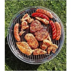 Lotusgrill Holzkohlegrill S tiefblau inkl. USB Anschluss