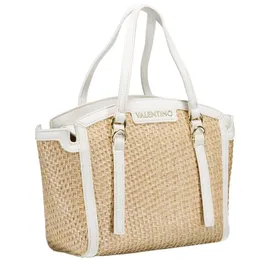 Valentino Demetra Umhängetasche Synthetik Beige/White