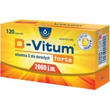 D-Vitum forte Vitamin D für Erwachsene D3 2000 IE 120 Kapseln Oleofarm