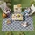 Outsunny Outdoorteppich 182 x 274 cm Grau