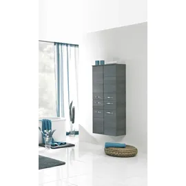 Saphir Midischrank Quickset Badschrank 60 x 33 x 141 cm Grau
