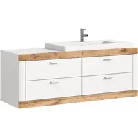 Home Affaire Waschtisch »Landsby, Breite 133 cm, inkl. Mineralguss-Waschbecken,
