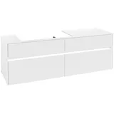 Villeroy & Boch Waschbeckenunterschrank 4 Auszüge 160 x 54,8 x 50 cm Weiß Matt