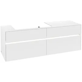 Villeroy & Boch Waschbeckenunterschrank 4 Auszüge 160 x 54,8 x 50 cm Weiß Matt