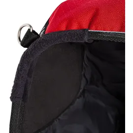 SUNRIDE Stalldecke Helsinki - schwarz/rot - 155 cm