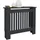 ML-Design Heizkörperverkleidung Landhausstil 78x19x82 cm Anthrazit MDF lackiert