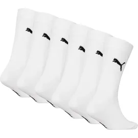 Puma Easy Rider Sneakersocken 6er Pack Weiß 39-42