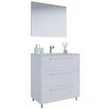 VCM Schubo 3-tlg. Weiß