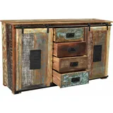SIT Möbel SIT Sideboard »JUPITER«, bunt, altholz/metall