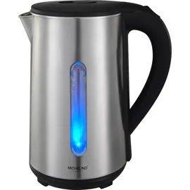 Michelino Edelstahl-Wasserkocher 1,8L - silber