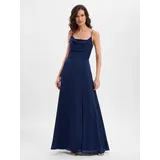 Marie Lund Abendkleid Blau 36