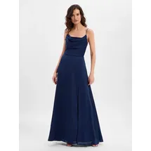 Marie Lund Abendkleid Blau 36