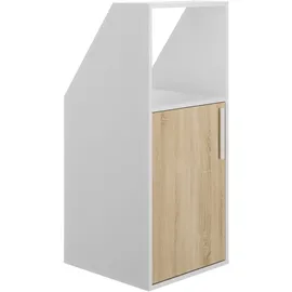 Gami Kleiderschrank UNDER 48 x 110 x 50 cm Braun/Weiß