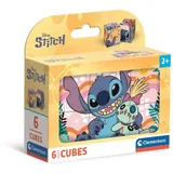 CLEMENTONI Clementoni: Stitch Puzzlekubus - 6 Stück