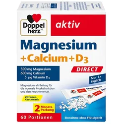 Doppelherz Magnesium+calcium+d3 Direct Pellets