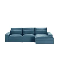 Ecksofa  Branna ¦ blau ¦ Maße (cm): B: 322 H: 88 T: 164.0