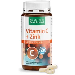 Vitamin C + Zinc Slow Release Capsules - 116 g