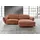 BeType Ecksofa Be Type Be Chilled, Mega Sofa, Bezug: hochwertiges Anilinleder, L-Form, in 2 Breiten mit stylischer und offener Nahtführung braun 260 cm x 85 cm x 180 cm